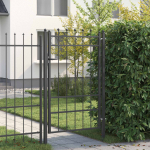Tara aed HORST 100 x 150 cm Metall Must Lukustatav