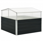 Kasvuhoone antratsiithall 100 x 100 x 77 cm, tsingitud teras