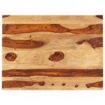 Lauaplaat tugevast india roosipuust 25&ndash;27 mm 70 x 80 cm