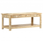 Kohvilaud, 110 x 50 x 45 cm, k&auml;sitsi v&auml;rvitud mangopuit