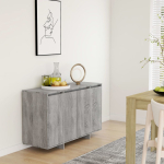 Puhvetkapp, hall sonoma tamm, 120 x 41 x 75 cm, puitlaastplaat