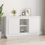 Puhvetkapp, valge, 102 x 35 x 60 cm, tehispuit