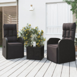 3-osaline aiam&ouml;&ouml;bli komplekt, must, pol&uuml;rotang ja teras