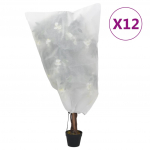 Pingutusn&ouml;&ouml;riga taime fliiskatted 12 tk, 70 g/m&sup2;, 0,8x0,8 m