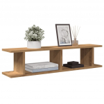 Kuubikukujulised riiulid 2 tk k&auml;sit&ouml;&ouml;tamm 90x18x20 cm tehispuit