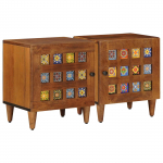&Ouml;&ouml;lambi kapp 2 tk pruun 40 x 33 x 46 cm tugev mango puu