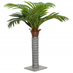 KUNSTPALM 12 LEHTE 150 CM ROHELINE