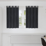 Pimendavad kardinad 2 tk tumehall 140 x 140 cm samet