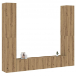 6-OSALINE SEINALE PAIGALDATAV TELERIKAPI KOMPLEKT