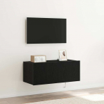 TV Seina Kapp Must tamm 80 x 35 x 31 cm Tehispuit