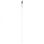 Valge liuguks koos riistvara komplektiga 83x202 cm puit kuusk