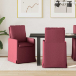S&ouml;&ouml;gitoa Toolid 2 tk Veinipunane 57 x 67 x 98 cm kangas