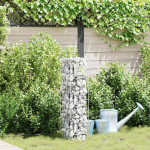Gabion kraan h&otilde;bedane 25 x 25 x 100 cm roostevaba teras