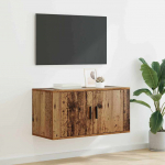 Seinale kinnitatav TV kapp Vana puit 80 x 34.5 x 40 cm