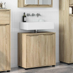Vannitoa valamu kapp sonoma tamm 60 x 30 x 60 cm tehispuit
