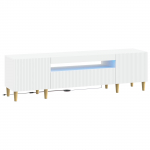 LED TV kapp Valge Tehispuit