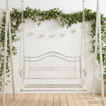 Kiikpink Teras 115 x 61 x 63 cm Antikvalge