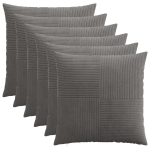 Diivanipadi 6 tk ALMELO tumehall 60 x 60 cm manchester