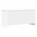 Hoiukarp ladustamisega Valge 100 x 40 x 50 cm Tehispuit