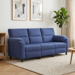 Diivan Politsei sinine 214 x 85 x 93 cm Samet