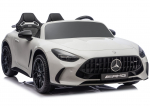 Mercedes GT63 AMG 24V LCD Laste Elektriauto, Valge