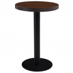 Bistroolaud, tumepruun, 50 cm, mdf