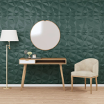 Seinapaneelid 48 tk, roheline, 50 x 50 cm, xps 12 m&sup2;, teemant