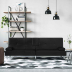 DIIVANVOODI TOPSIHOIDJATEGA, MUST, KUNSTNAHK