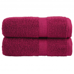 Premium-pesur&auml;tikud SOLUND 2 tk bordoopunased 30 x 30 cm 600 g/m&sup2;