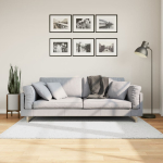 Vaip "oviedo" l&uuml;hikese narmaga, hall, 120 x 120 cm