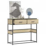 KONSOOLLAUD SONOMA TAMM 90X35X80 CM ENGINEERED WOOD