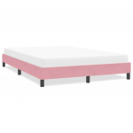 Voodiraam ilma Madratsita Roosa 160x210 cm samet