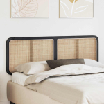 Peats peaga Must 160 x 55 x 3 cm Rotang