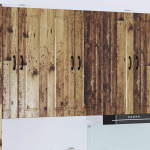 K&ouml;&ouml;gikapp riiuliga uksega vana puit 60 x 31 x 100 cm tehispuit