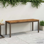 Aiapink 108,5 x 35 x 45 cm Tugev akatsiapuu Looduslik ja kohvi