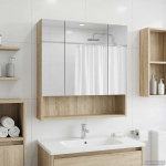 Vannitoa peeglikapp Sonoma tamm 60 x 14.5 x 70 cm Tehispuit