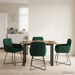 S&ouml;&ouml;gitoa Toolid 4 pcs Samet Tumeroheline 59 x 56,5 x 86 cm