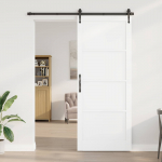 Siseuks Valge 93 x 232 cm Vineer