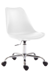 Kontoritool Toulouse plast, valge