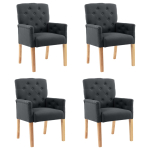 S&ouml;&ouml;gitoolid k&auml;etugedega, 4 tk, hall, kangas