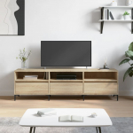 Telerikapp, sonoma tamm, 150x30x44,5 cm, tehispuit