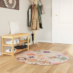 Vaip, pestav, mitmev&auml;rviline, &oslash;120 cm, libisemiskindel