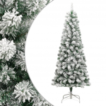 Kunstkuusk lumiste okstega, 210 cm