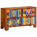 Kinga kapp ladustamisega Pruun 90 x 35 x 55 cm Tugev akatsiapuu