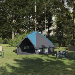 Teepee Telk 4-Inimesele Sinine ja Hall 490 x 410 x 210 cm