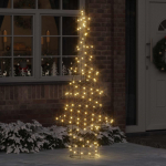 J&otilde;ulupuu koos 240 led-iga soe valge 180 cm rotang