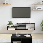 Seinakinnitusega TV alus 120x25x28,5cm tehispuit