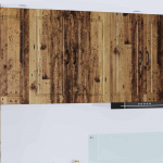 K&ouml;&ouml;gikapp riiuliga uksega vana puit 80 x 31 x 80 cm tehispuit