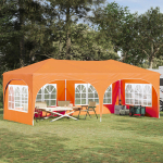 &Uuml;hepuuline peotelk Oranž 575 x 288 x 245 cm Oxfordi kangas