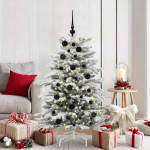 J&otilde;ulupallide komplekt koos 150 led-iga 61 tk must plastmass